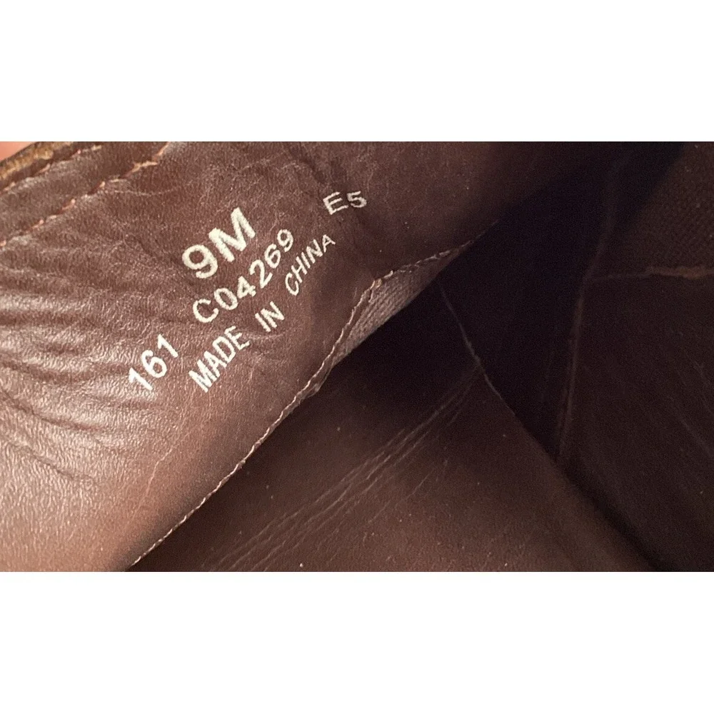 Cole Haan ZENO Slip On Leather Loafers‎ Shoes Mens 9M Brown